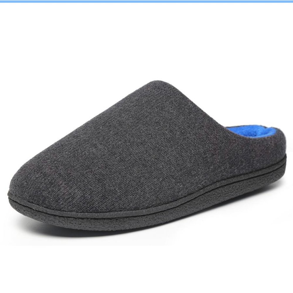 OMINE Men’s Memory Foam Slippers Comfort Slip On